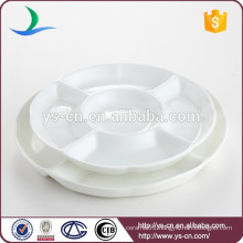 Two size 4 department party plates for food
